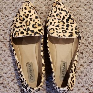 Steve Madden Featherl Leopard Flats
